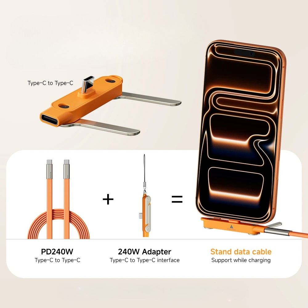 FlexDock Detachable ChargeStand Cable